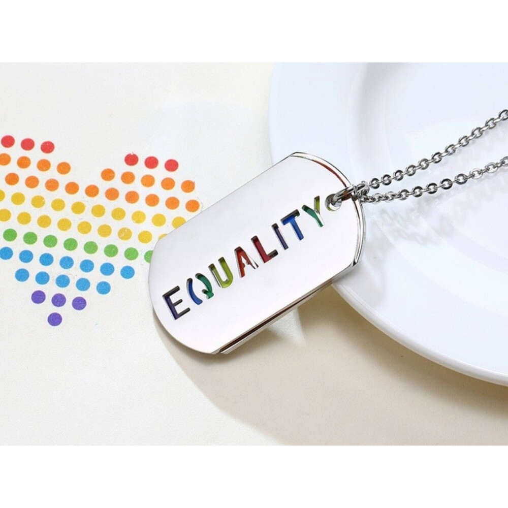 EQUALITY Pride Necklace